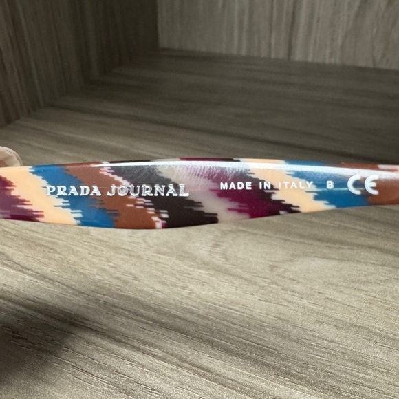 Prada Women's Purple and Multicolor Glasses - Picture 4 of 5